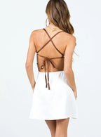 Moore Mini Dress White