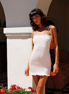 Sherry Mini Dress White