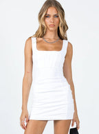 Starlight Mini Dress White