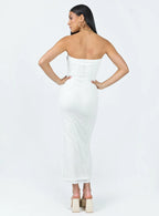 Mollen Maxi Dress White